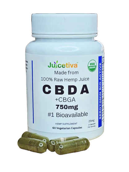 Hemp Juice 60 CBDA 25mg/2 Capsules