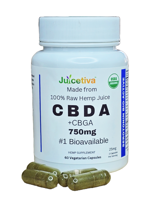 Hemp Juice 60 CBDA 25mg/2 Capsules