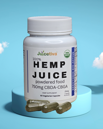 Hemp Juice 60 CBDA 25mg/2 Capsules