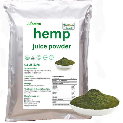 Bulk Hemp Juice 1/2 LB