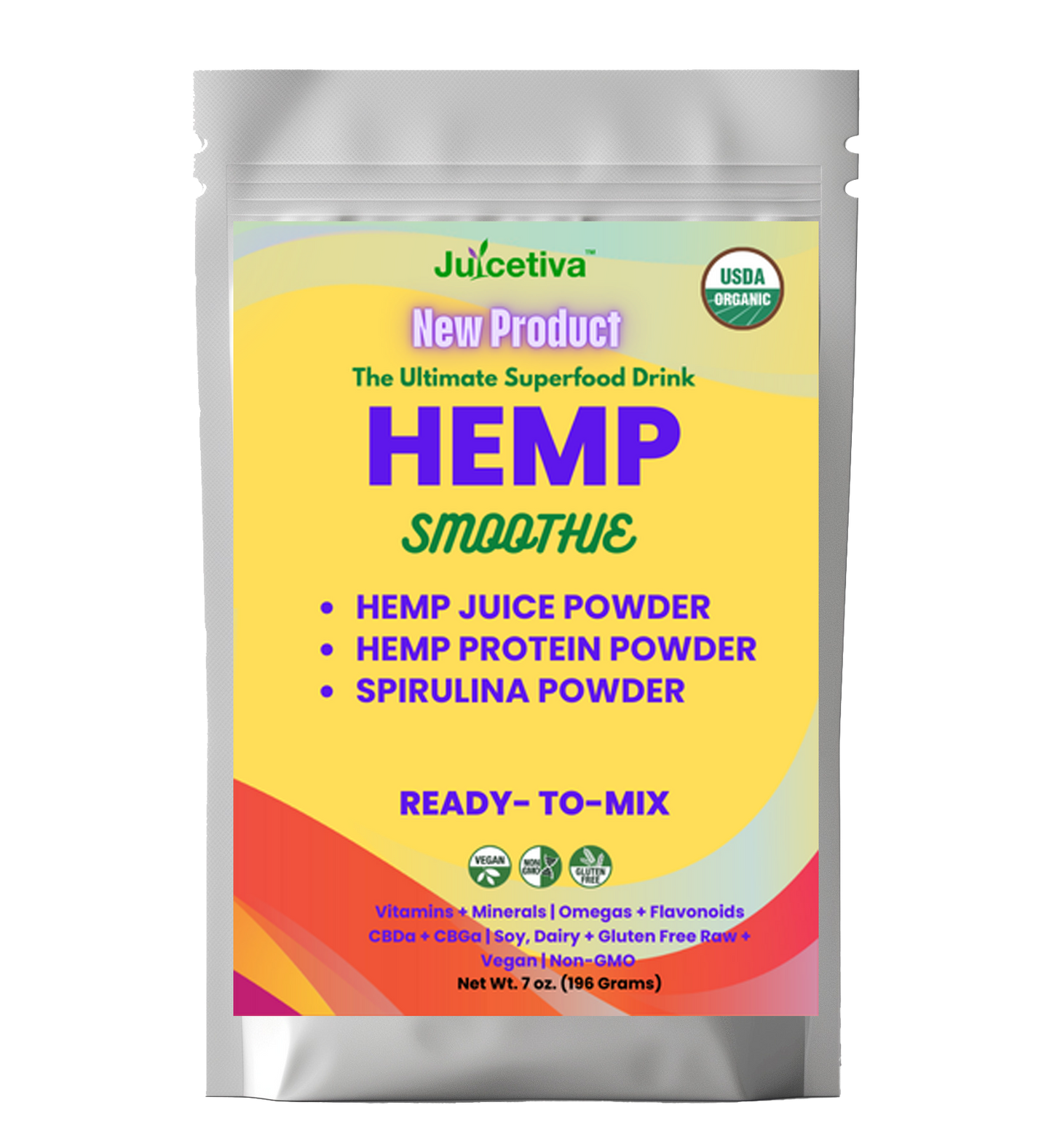 NEW Hemp Juice Protein Smoothie