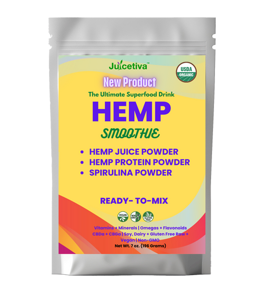 NEW Hemp Juice Protein Smoothie